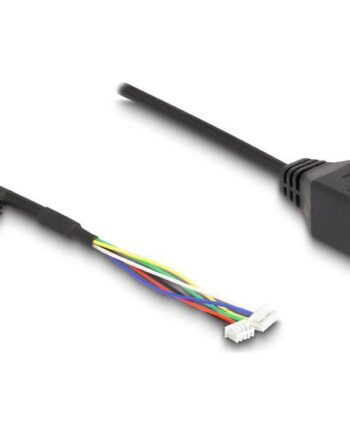 Delock Kabel Til Netværksadapter 30 Cm Sort