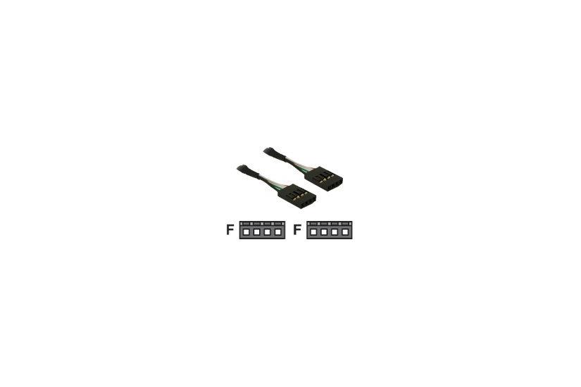 Delock Usb Pinheader Usb-kabel -pin Usb Samlekasse Til -pin Usb Samlekasse 40 Cm