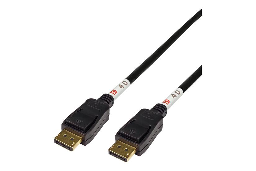 Deltaco Displayport Kabel Displayport Til Displayport 50 Cm