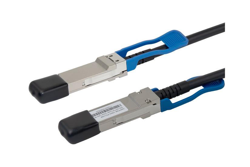 Deltaco 100gbase-cu Direkte Påsætningskabel Sort