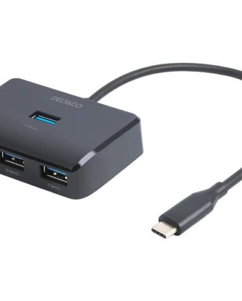 Deltaco Hub   Gbps  Usb-    Porte