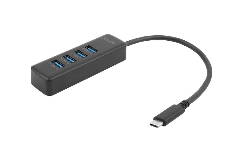 Deltaco Hub Gbps Usb- Porte