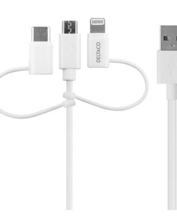 Deltaco Lightning-kabel Lightning   Usb