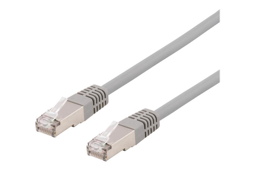 Deltaco Stp-65au Patchkabel Grå