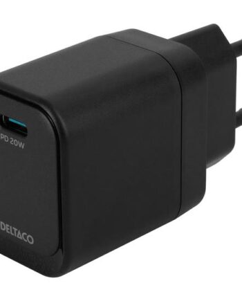 Deltaco Strømforsyningsadapter 24 Pin Usb-  20 Watt
