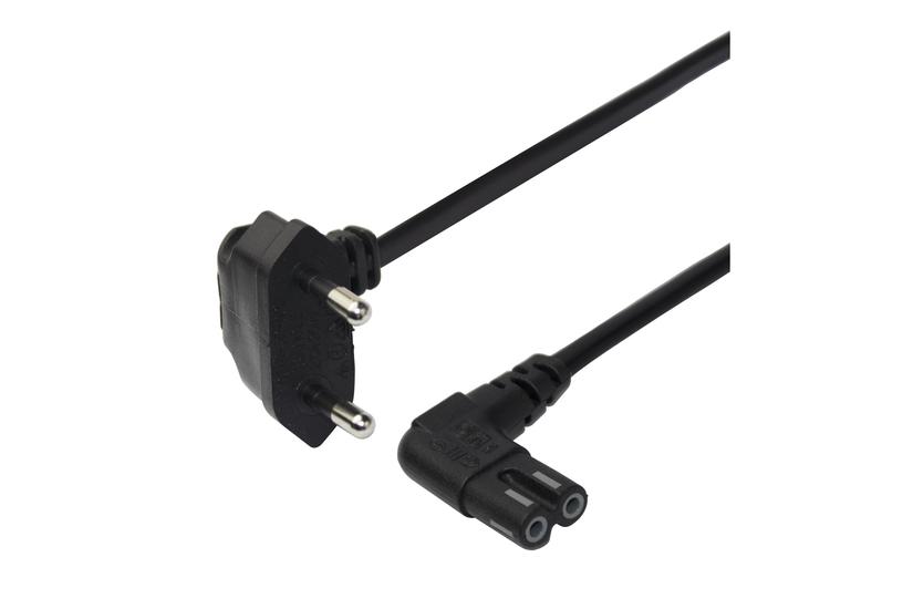 Deltaco Strømkabel Europlug Til Power Iec 60320 C7