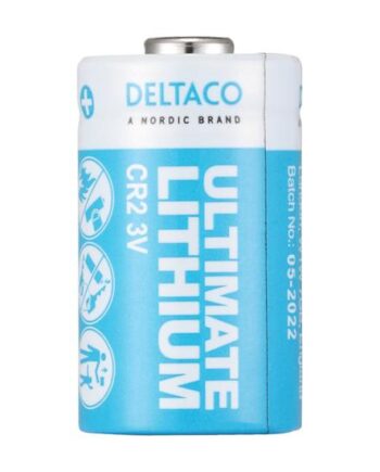 Deltaco Ultimate Batteri   Cr2 Li