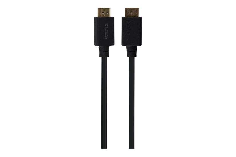 Deltaco Ultra High Speed Hdmi-cable 48gbps 3m Black