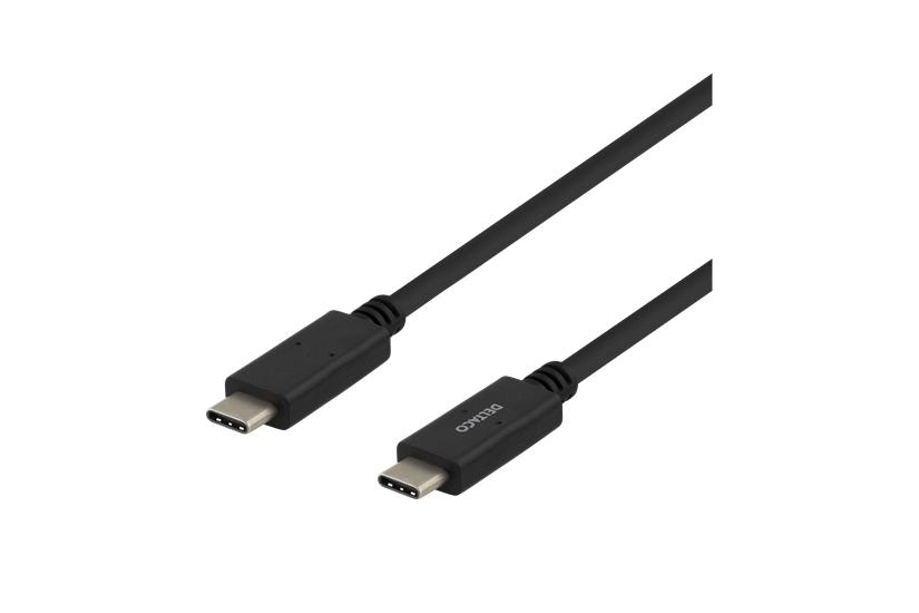 Deltaco Usb Type- Kabel 24 Pin Usb- Til 24 Pin Usb-