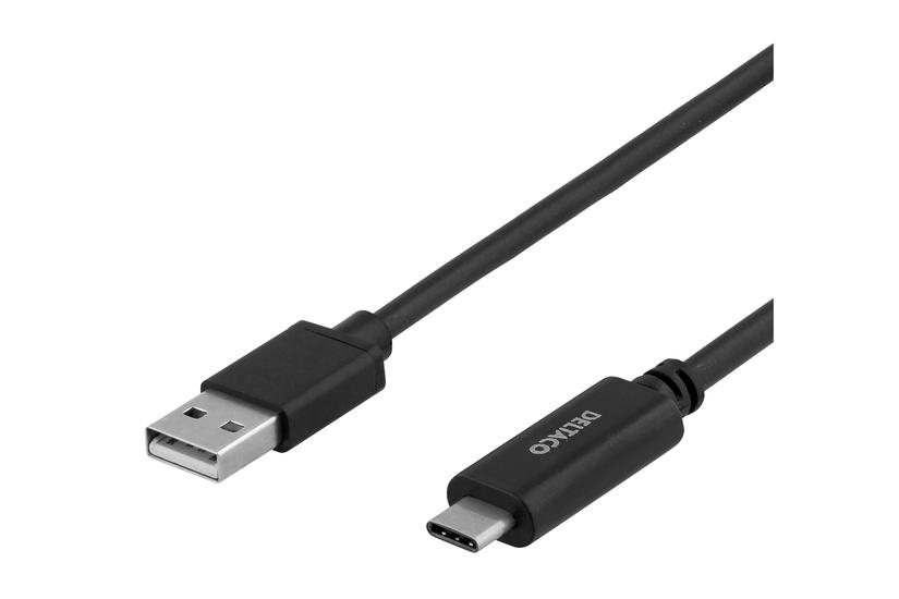 Deltaco Usb Type- Kabel 24 Pin Usb- Til Usb