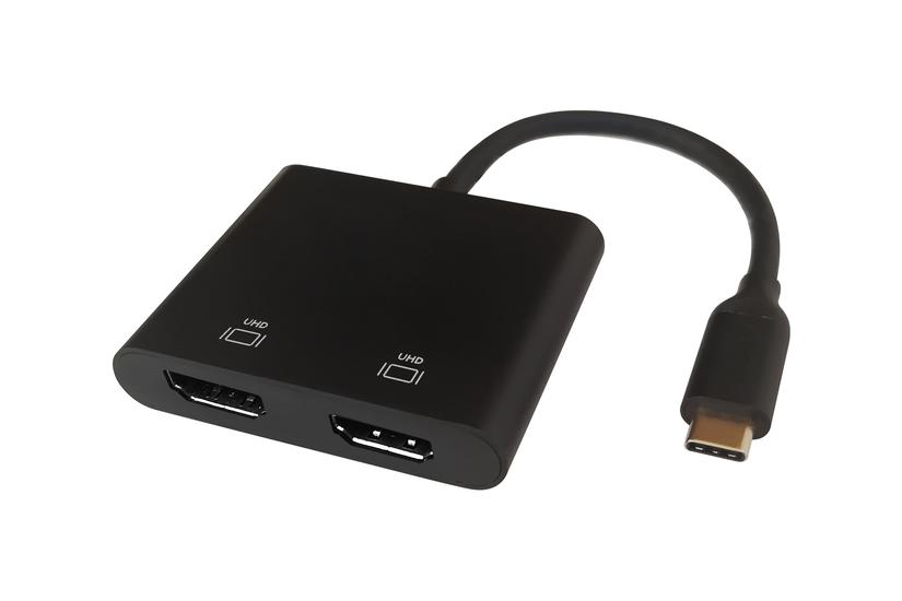 Deltaco Usb- Til Hdmi 4k 60hz Hub 1m