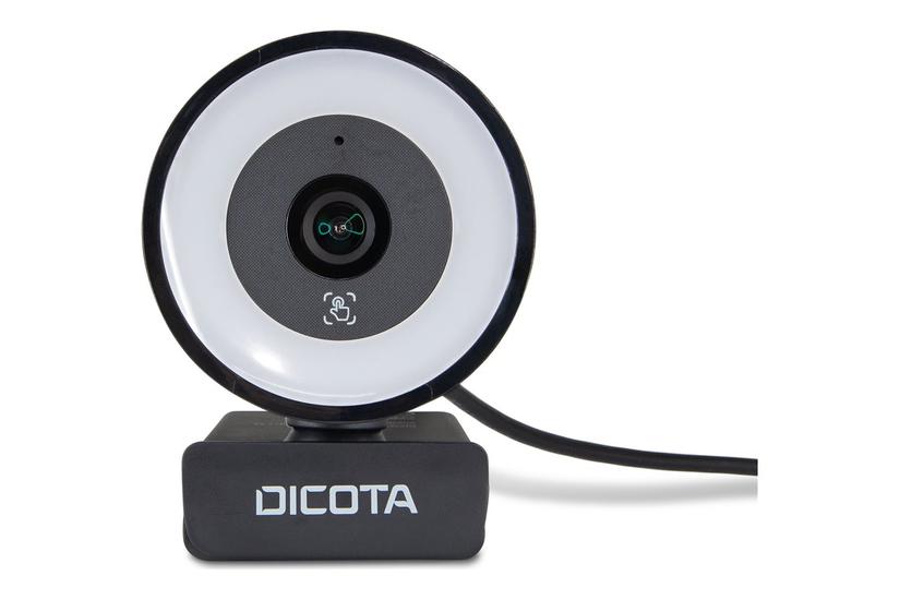 Dicota Ringlight Webcam Farve Mp 2592 1944 Audio Usb