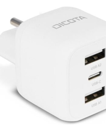 Dicota Strømforsyningsadapter Kompakt  Bærbar 24 Pin Usb-       Usb 32 Watt