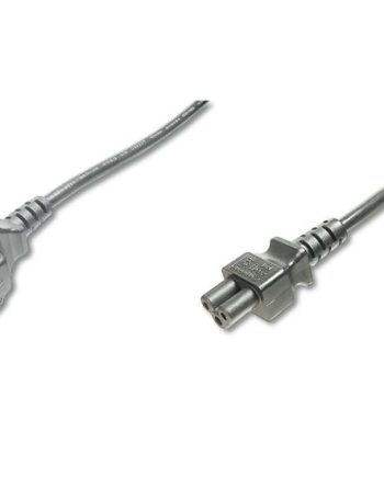 Digitus Ak-440115-008-  El-ledning Sort   75   C5 Forbinder Iec C5