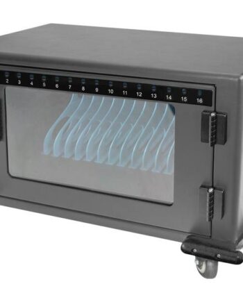 Digitus Dn-45003 Vogn Med Hjul For 16 Tablets   Notebooks Sort  Ral 9005