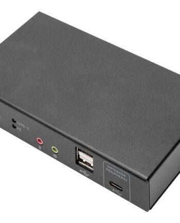 Digitus Ds-12901 Kvm   Audio   Usb Switch 4k30 Hz  Usb-  Usb Hdmi Ind  Hdmi Ud  Netværk   Porte