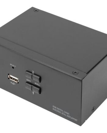 Digitus Ds-12862 Kvm   Audio   Usb Switch   Porte