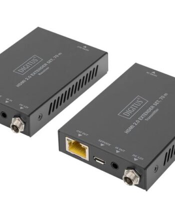 Digitus Ds-55506 Sender Og Modtager Video Audio Infrarød Forlænger Hdmi