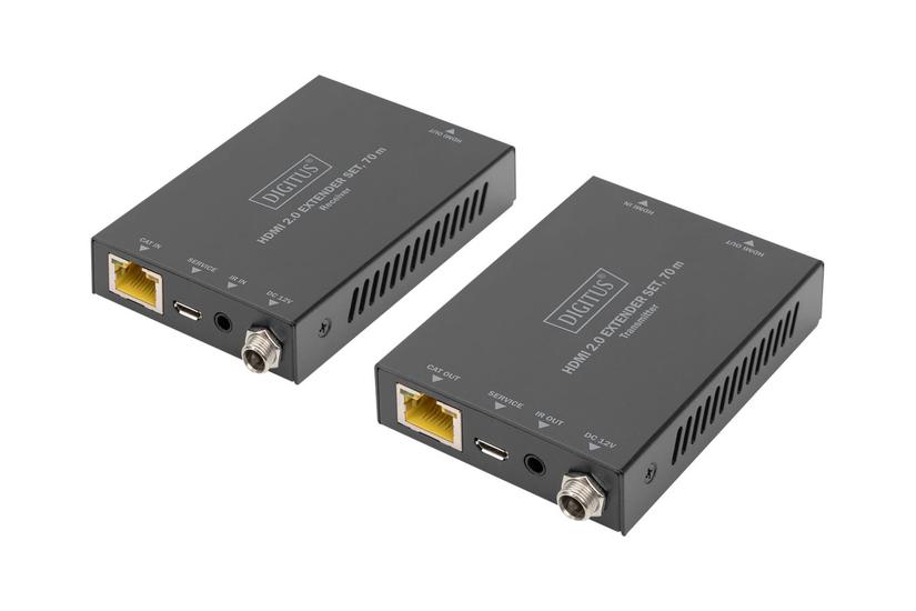 Digitus Ds-55506 Sender Og Modtager Video Audio Infrarød Forlænger Hdmi