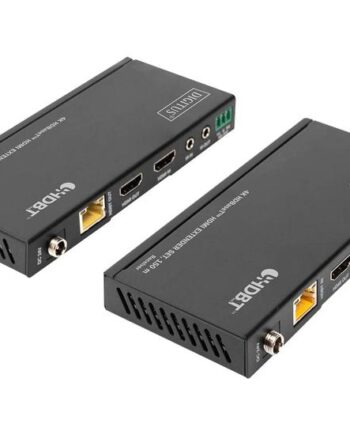 Digitus Ds-55508 Sender Og Modtager Video Audio Infrarød Seriel Forlænger Hdmi  Hdbaset