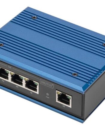 Digitus Industrial Switch   Porte Ikke Administreret