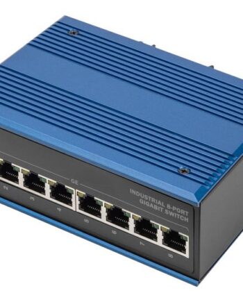 Digitus Industrial Switch   Porte Ikke Administreret