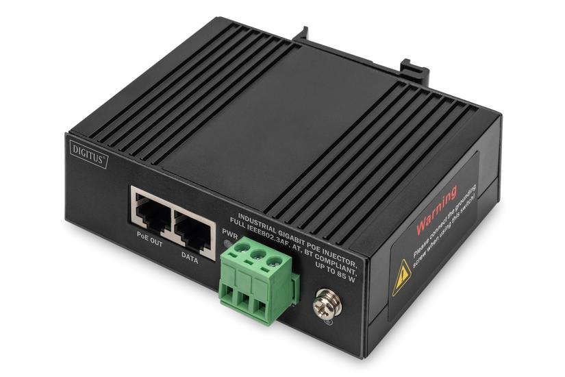 Digitus Strøminjektor Gigabit Ethernet Industriel 85 Watt