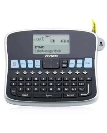Dymo Labelmanager 360d Etiketprinter Termisk Overførsel 180   180 Dpi 12 Mm Sek  Ledningsført D1 Qwerty