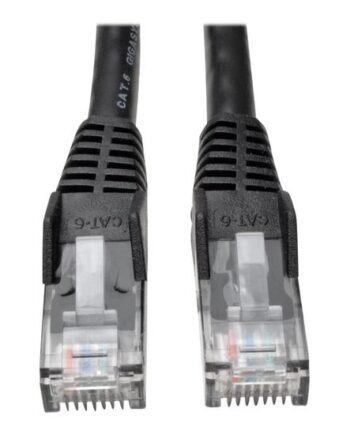 Eaton Tripp Lite Series Cat6 Gigabit Snagless Molded  Utp  Ethernet Cable  Rj45      Poe  Black    Ft     91    Patchkabel 91   Cm Sort