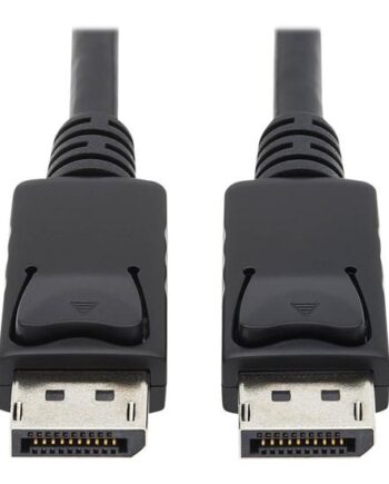 Eaton Tripp Lite Series Displayport Cable With Latching Connectors  4k 60 Hz       Black  10 Ft     05    Displayport Kabel