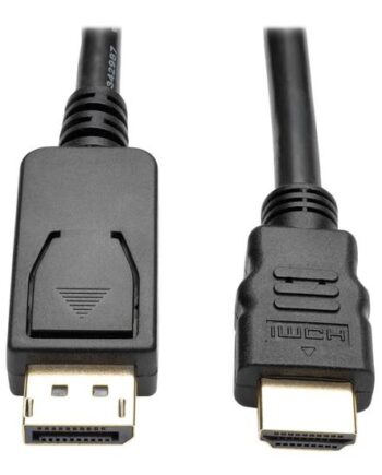 Eaton Tripp Lite Series Displayport     To Hdmi Adapter Cable  Dp With Latches To Hdmi      4k    Ft          Adapterkabel Displayport   Hdmi 91 Cm