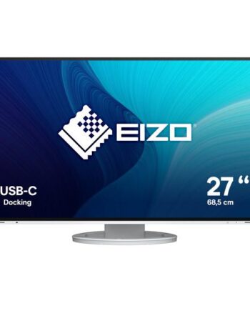Eizo Flexscan Ev2781-wt Skærm Led Baglys 27  Ips 5ms Qhd 2560x1440 Ved 60hz