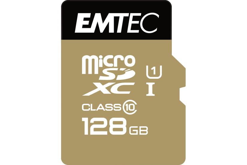 Emtec Microsd Class10 Gold 128gb Microsdxc Klasse 10