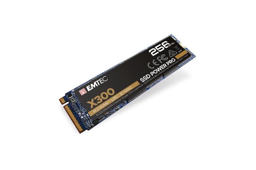 Emtec X300 256 Gb Pci Express Nvme 3d Nand