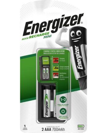 Energizer Recharge Mini 700 Batterioplader     Aaa Nimh