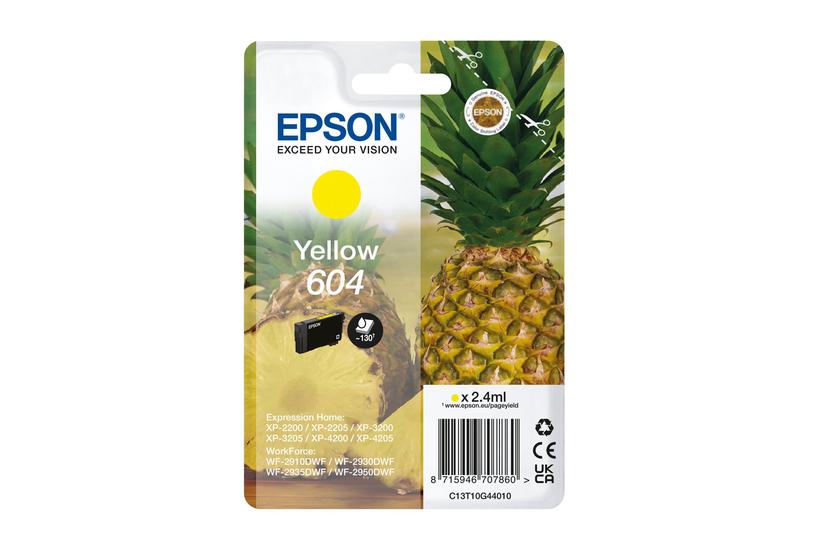 Epson 604 Gul Original Blækpatron