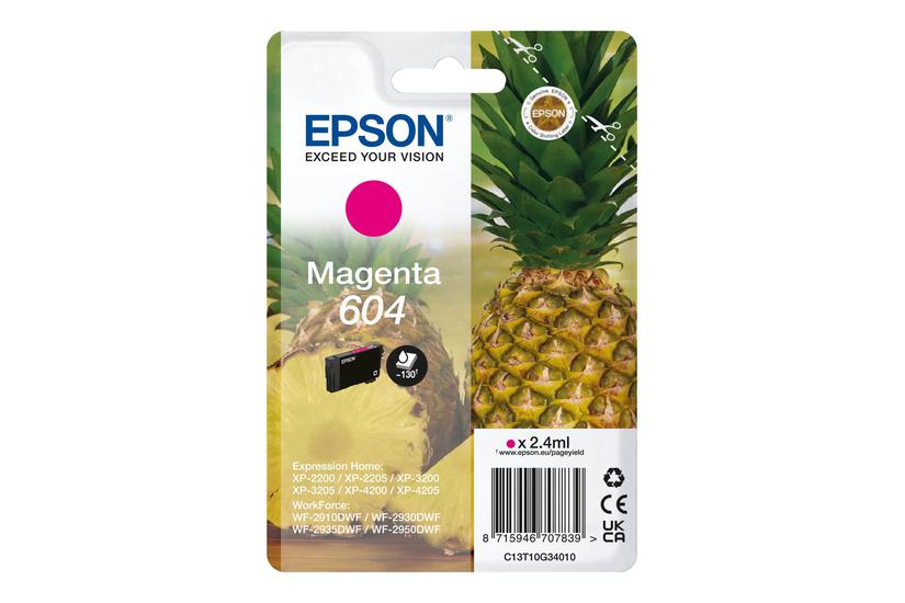 Epson 604 Magenta Original Blækpatron