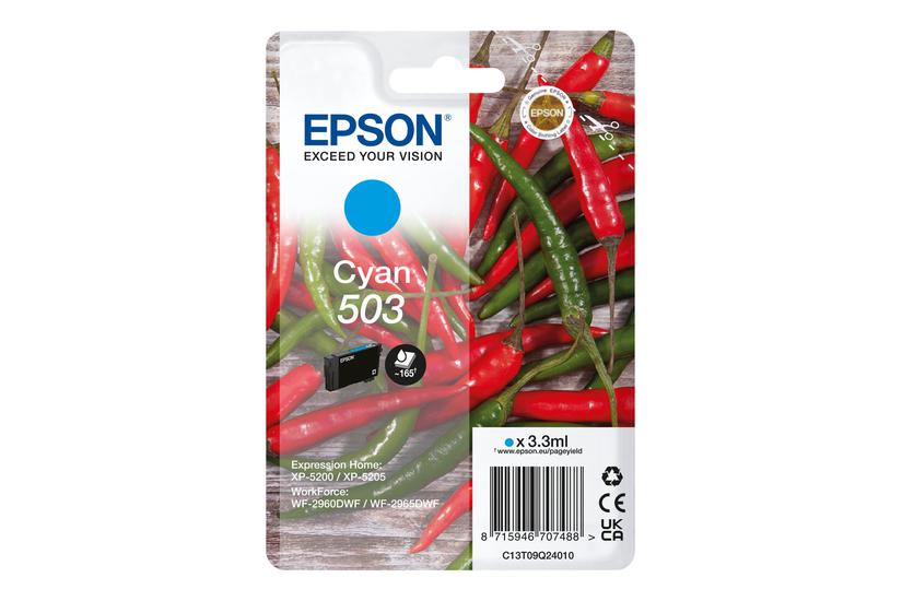 Epson 503 Singlepack Cyan Original Blækpatron
