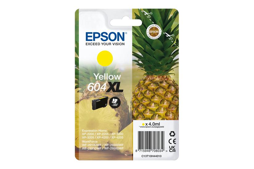 Epson 604 Singlepack Gul Original Blækpatron