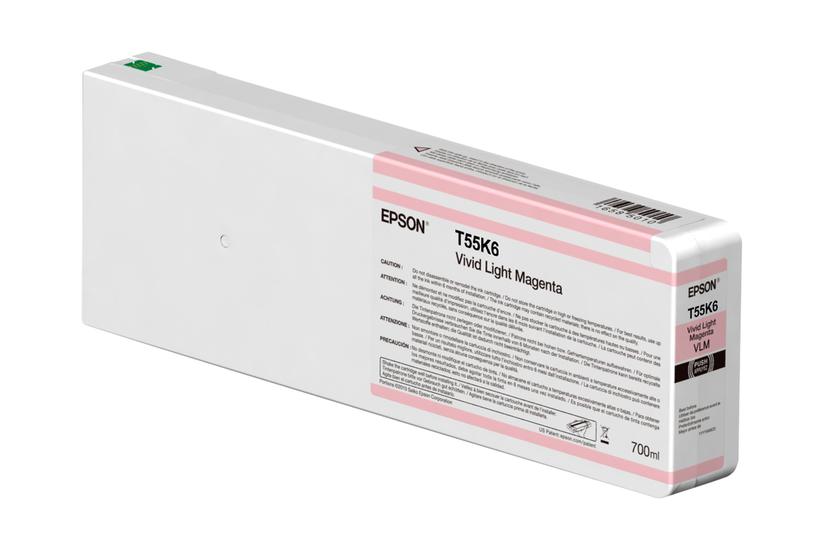 Epson T55k6 Levende Lyserød Original Blækpatron