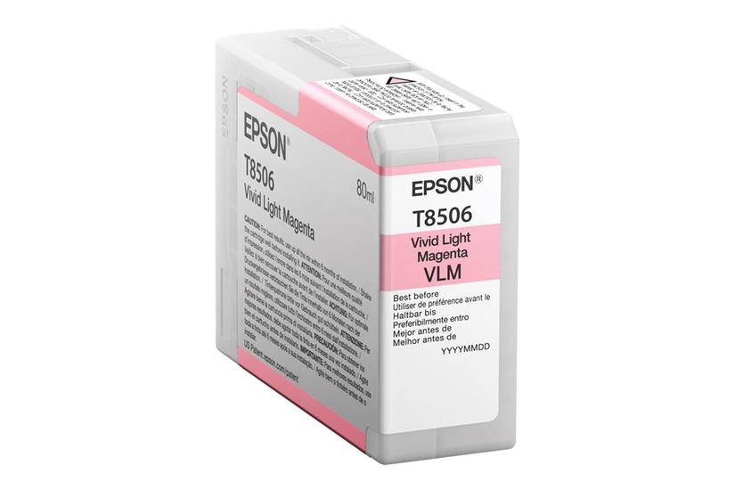 Epson T8506 Levende Lyserød Original Blækpatron