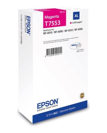 Epson T7553   Magenta Original Blækpatron