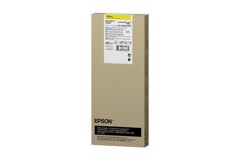 Epson T55p4 Gul Original Blækpakke