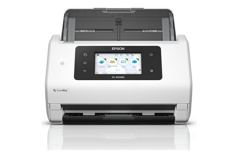 Epson Workforce Ds-800wn Dokumentscanner Desktopmodel Usb Gen 1x1 Gigabit Lan Usb Host Wi-fi