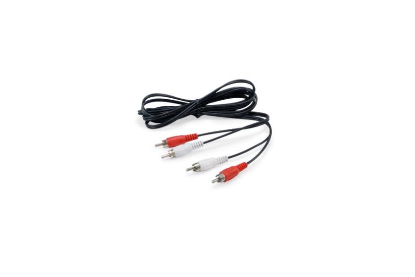 Equip 147094 Lydkabel Rca Sort