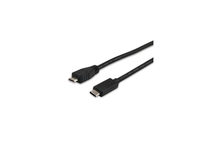 Equip 12888407 Usb-kabel Usb Micro-usb Usb Sort