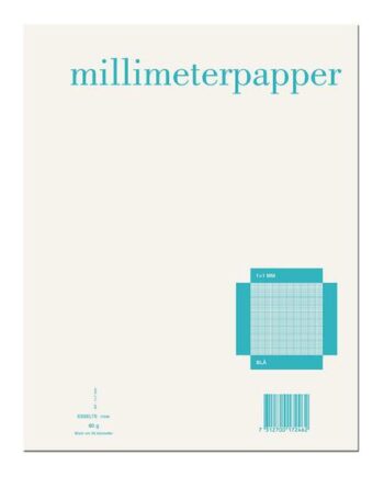 Esselte 4441b Millimeterpapir A4