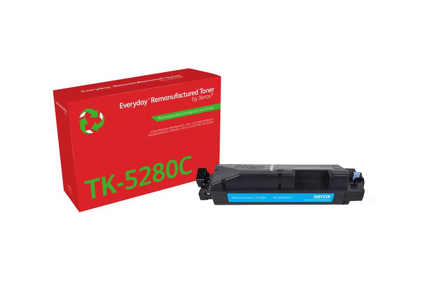 Everyday Cyan Kompatibel Genproduceret Tonerpatron Alternativ Til: Kyocera Tk-5280c Green World Alliance Returneringsprogram