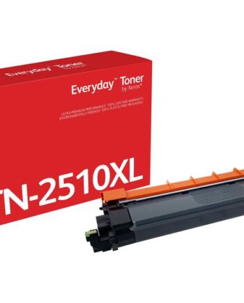 Everyday Højtydende Sort Kompatibel Tonerpatron  Alternativ Til: Brother Tn-2510   Green World Alliance Returneringsprogram