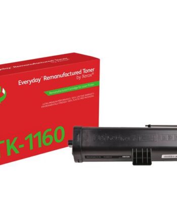 Everyday Sort Kompatibel Genproduceret Tonerpatron  Alternativ Til: Kyocera Tk-1160  Green World Alliance Returneringsprogram